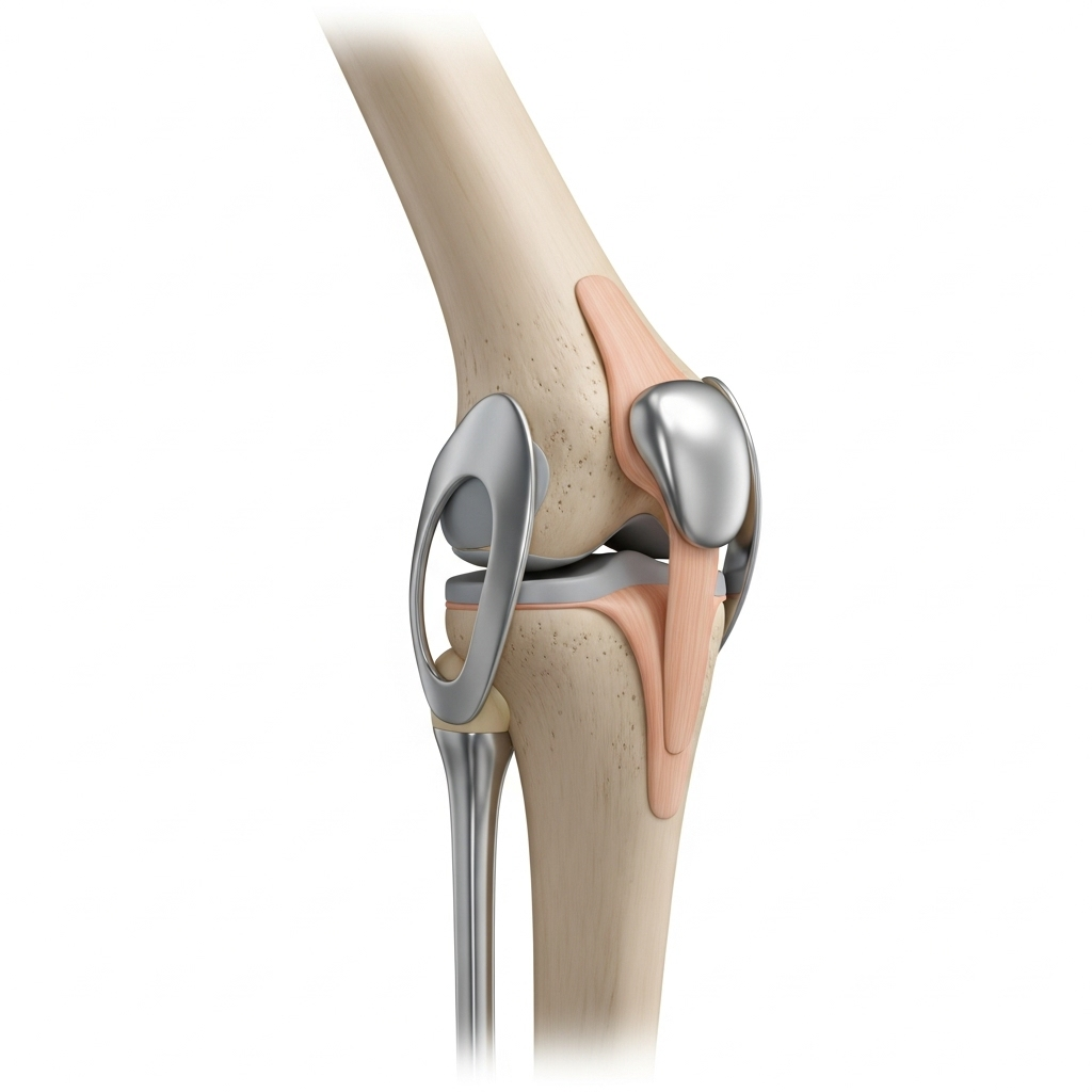 Knee Anatomy Illustration